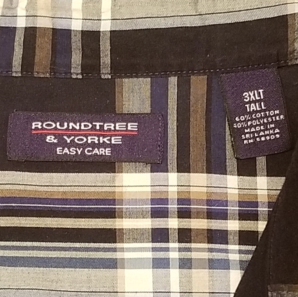 2/$10🧔 3XLT (TALL) Button-up Shirt